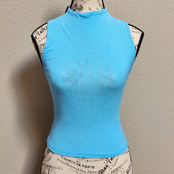 FABLETICS Sheer Rib Tank Razorback - Large - NWT NEW - Picture 4 of 9